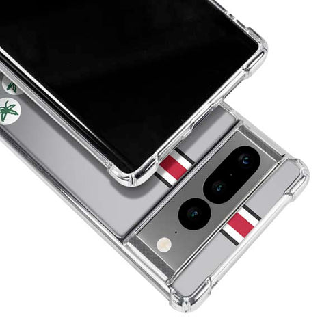 Ohio State University Buckeyes Google Pixel 7 Pro Clear Case